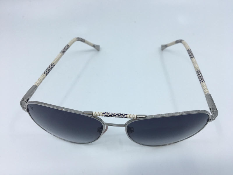 Louis Vuitton Conspiration Pilote Azur Canvas Sunglasses - Luxuria & Co.