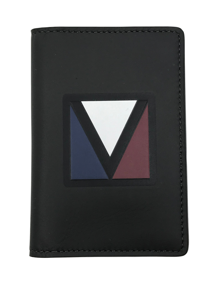 Louis Vuitton Men's Black Leather Pocket Organizer V Asphalt Card
