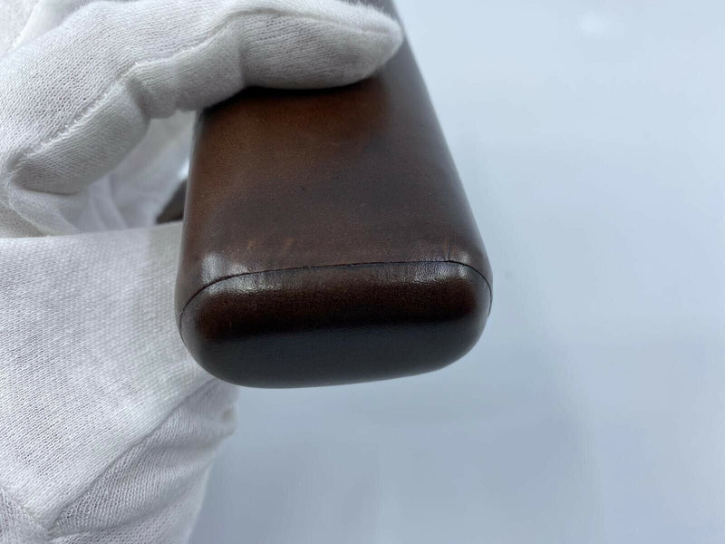 Berluti Engraved Venezia Calf Leather Two-Cigar Case - Luxuria & Co.