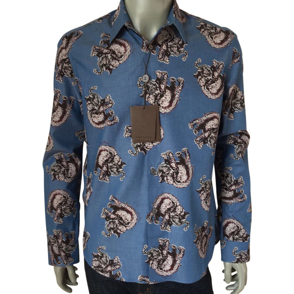 Louis Vuitton x Chapman Brothers Blue Jersey Elephant Applique T-Shirt L