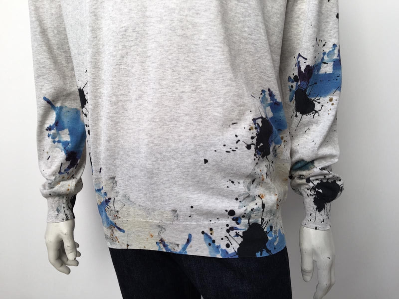 Louis Vuitton Long Sleeve Paint Polo - Luxuria & Co.