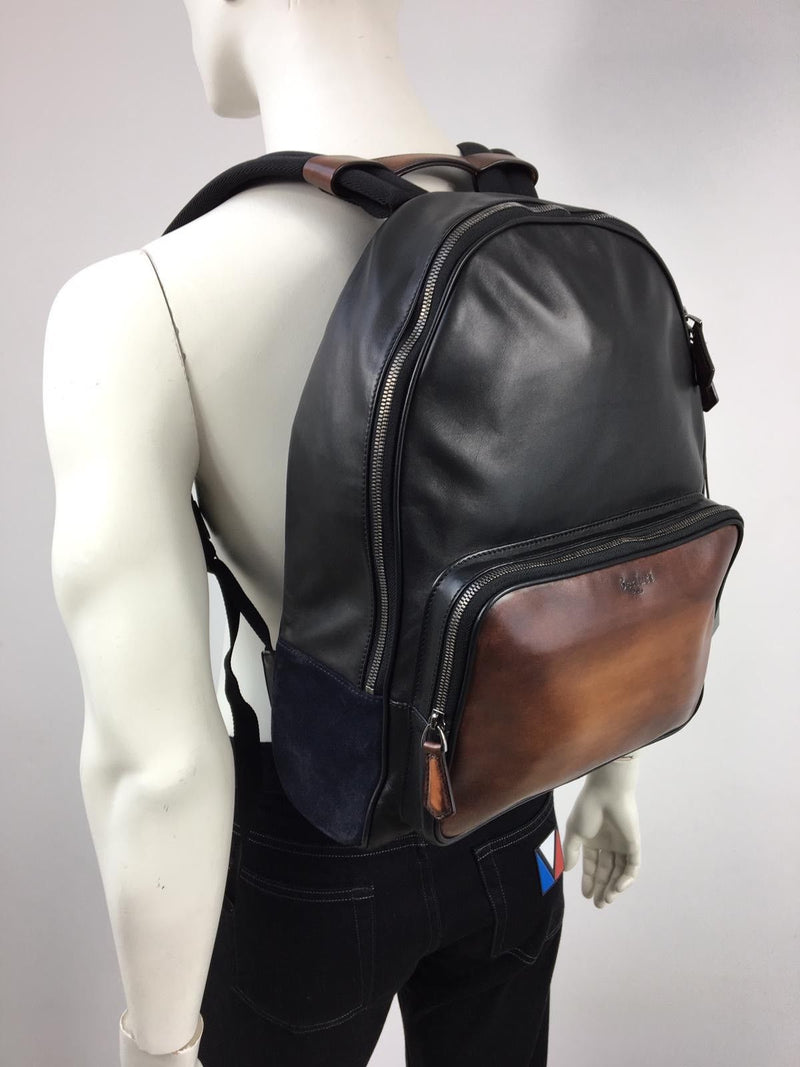 Time Off Vitello Leather Backpack – Luxuria & Co.
