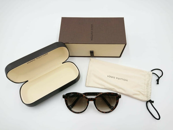Louis Vuitton Ava Dark Tortoise W Sunglasses - Luxuria & Co.
