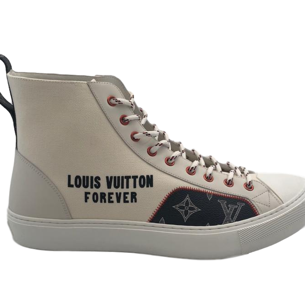 Louis Vuitton Black, Pattern Print Tattoo Sneakers UK 10 | 11