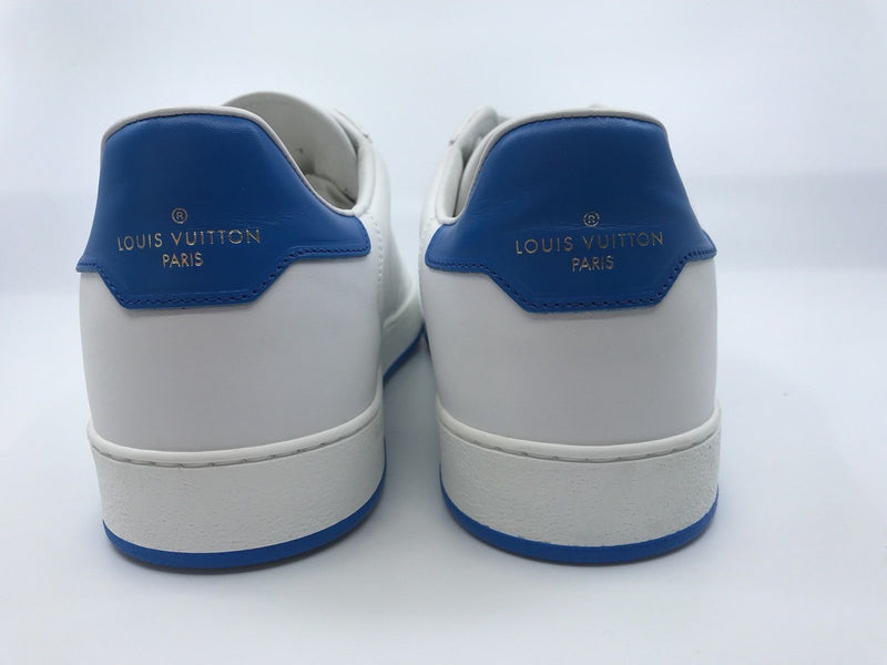 louis vuitton white and blue sneakers