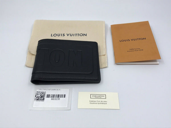 Louis Vuitton Multiple Wallet Black Dark Infinity - Luxuria & Co.
