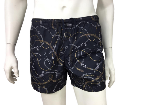 Louis Vuitton Monogram Chain Tools Swim Shorts - Luxuria & Co.