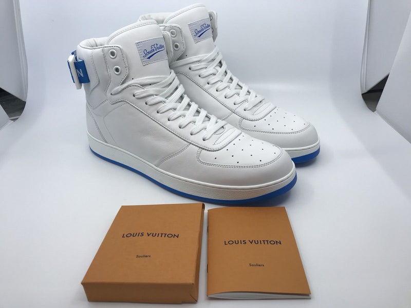Louis Vuitton Rivoli Sneaker Boot White For Men LV - Fernize