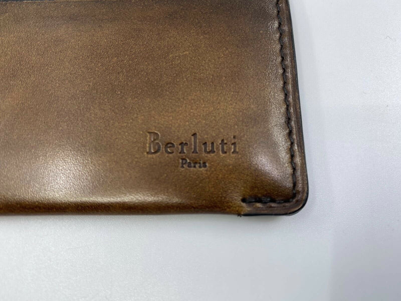 Berluti Easy Leather Card Holder - Luxuria & Co.