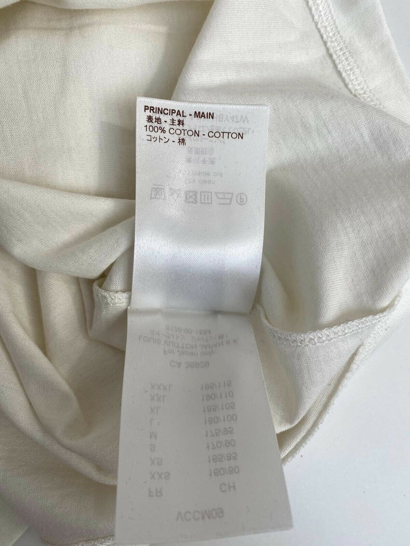 Louis Vuitton Men's White Cotton America's Cup Latitude T-Shirt