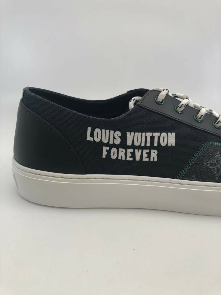 Louis Vuitton Black, Pattern Print Tattoo Sneakers UK 10 | 11