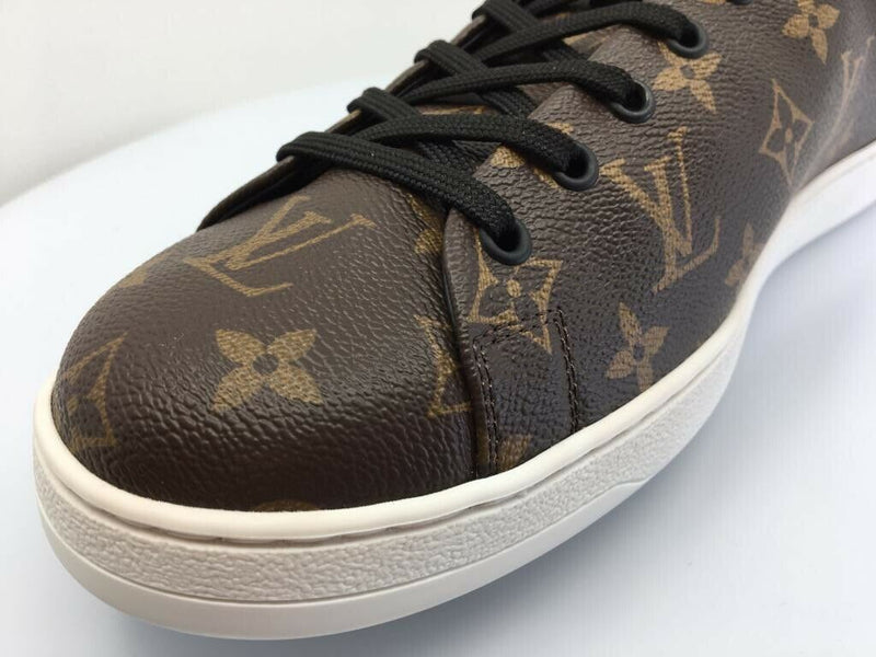 Frontrow leather trainers Louis Vuitton Brown size 36 EU in Leather -  25133895