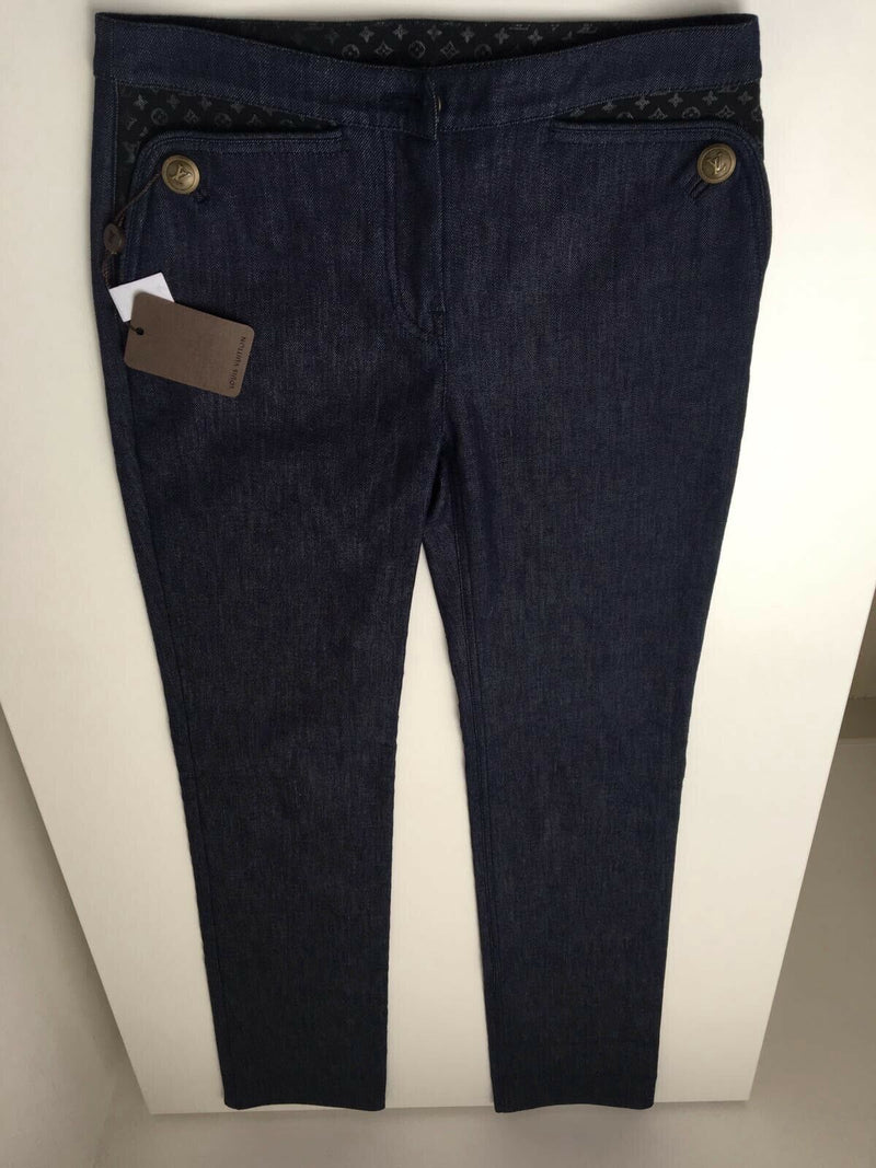 Monogram Pocket Jeans – Luxuria & Co.