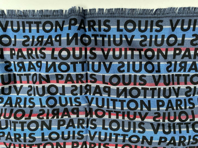 Louis Vuitton Wool Silk Scarf / Shawl - Luxuria & Co.