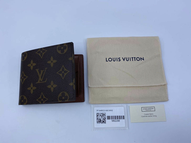 Louis Vuitton Monogram Canvas Marco Wallet - Luxuria & Co.