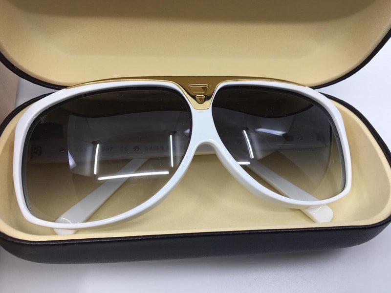 Louis Vuitton Evidence Millionaire Sunglasses-White 