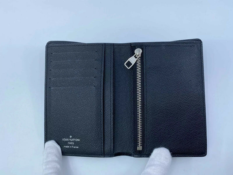 Louis Vuitton Damier Graphite Bifold Wallet With Coin Compartment - Luxuria & Co.