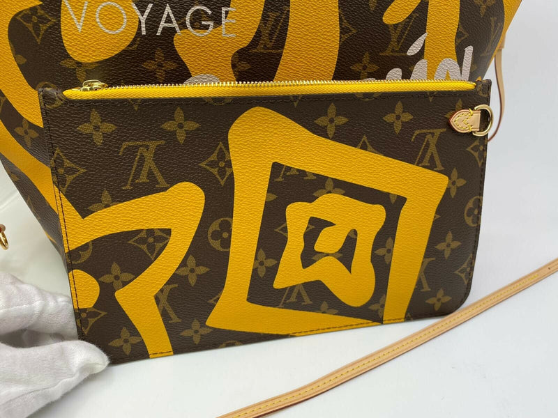 Louis Vuitton Neverfull MM Tahitienne Cancun with Pochette - Luxuria & Co.