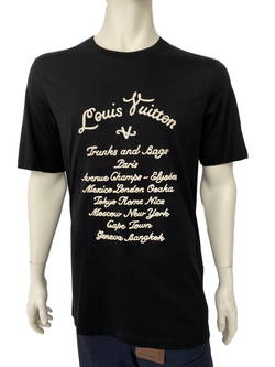 Louis Vuitton Men's Black Cotton Trunks & Bags Sweatshirt size XS
