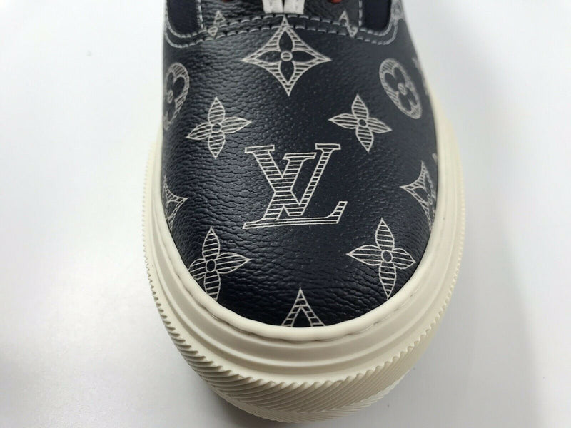LOUIS VUITTON Monogram Trocadero Slip On Sneakers 9 377923
