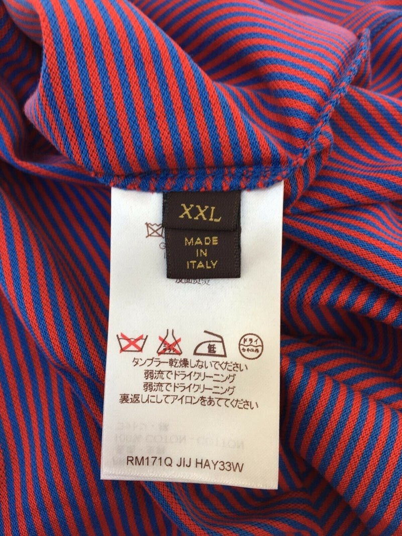 Louis Vuitton Men's Fil A Fil Striped Polo Shirt