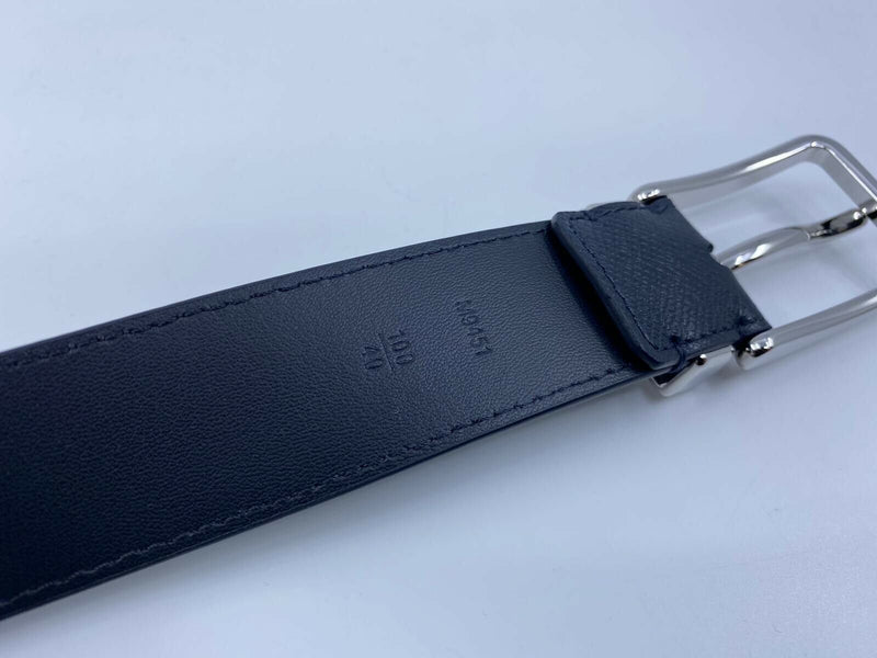 Louis Vuitton Pont Neuf 35mm Belt, Black, 100