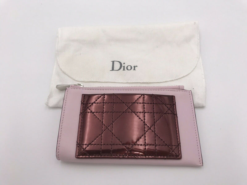 Dior Lady Dior Small Calfskin Coin Purse - Luxuria & Co.