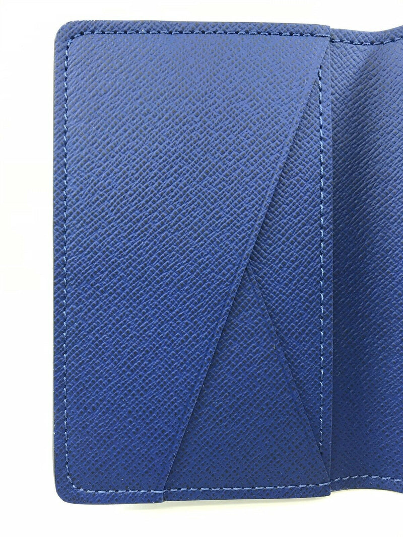 Louis Vuitton Taigarama Cobalt Pocket Organizer - Luxuria & Co.