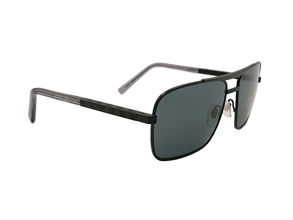 Attitude Black U Damier Sunglasses Luxuria Co