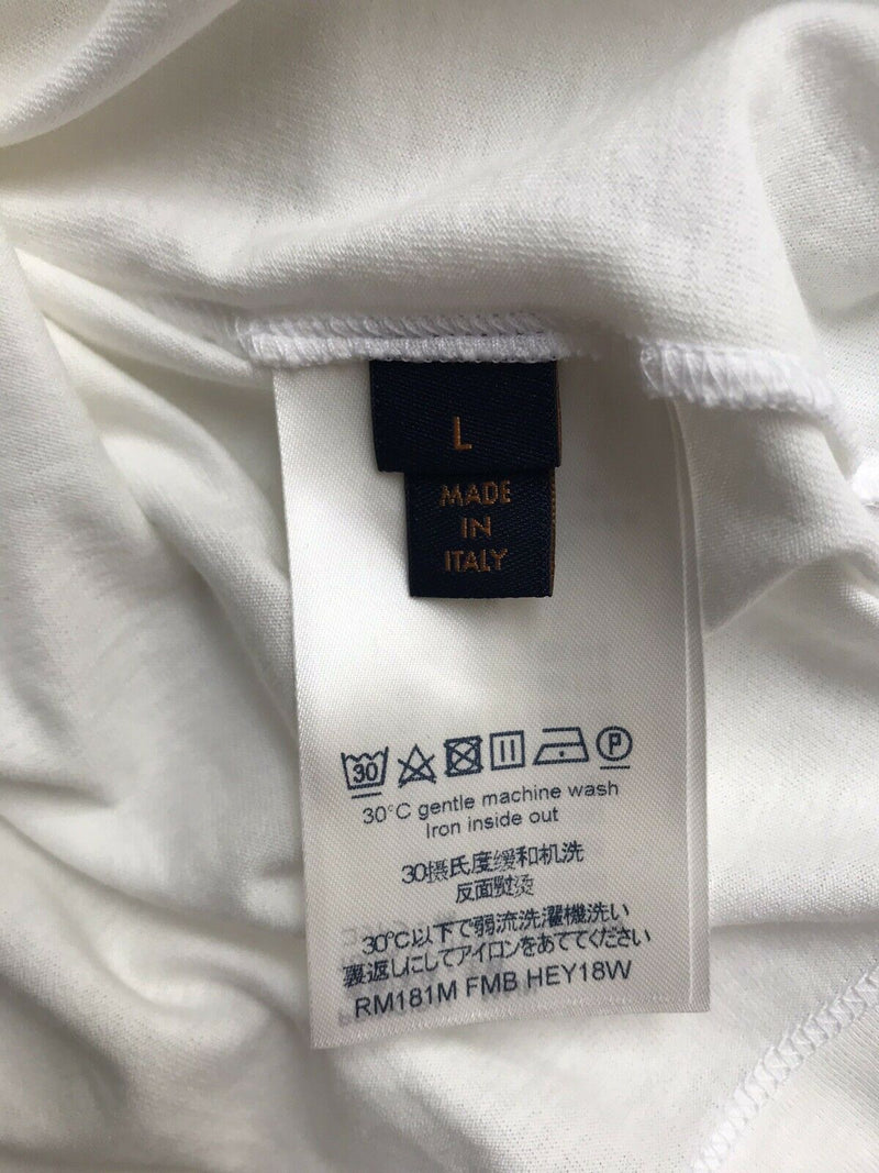 Louis Vuitton Inside-Out Cotton T-Shirt Pink. Size Xs