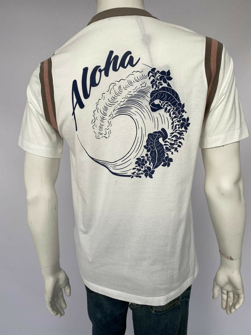 Louis Vuitton Men's Varsity Printed Aloha T-Shirt