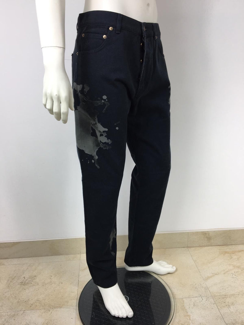 Louis Vuitton Men's Navy Cotton Chapman Chino Shorts