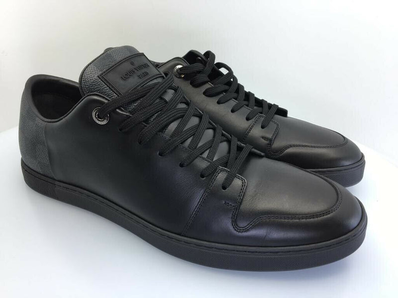 Match up leather trainers Louis Vuitton Brown size 8.5 UK in