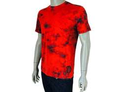 Louis Vuitton Men's Red Cotton Peace Tie-Dye T-Shirt – Luxuria & Co.