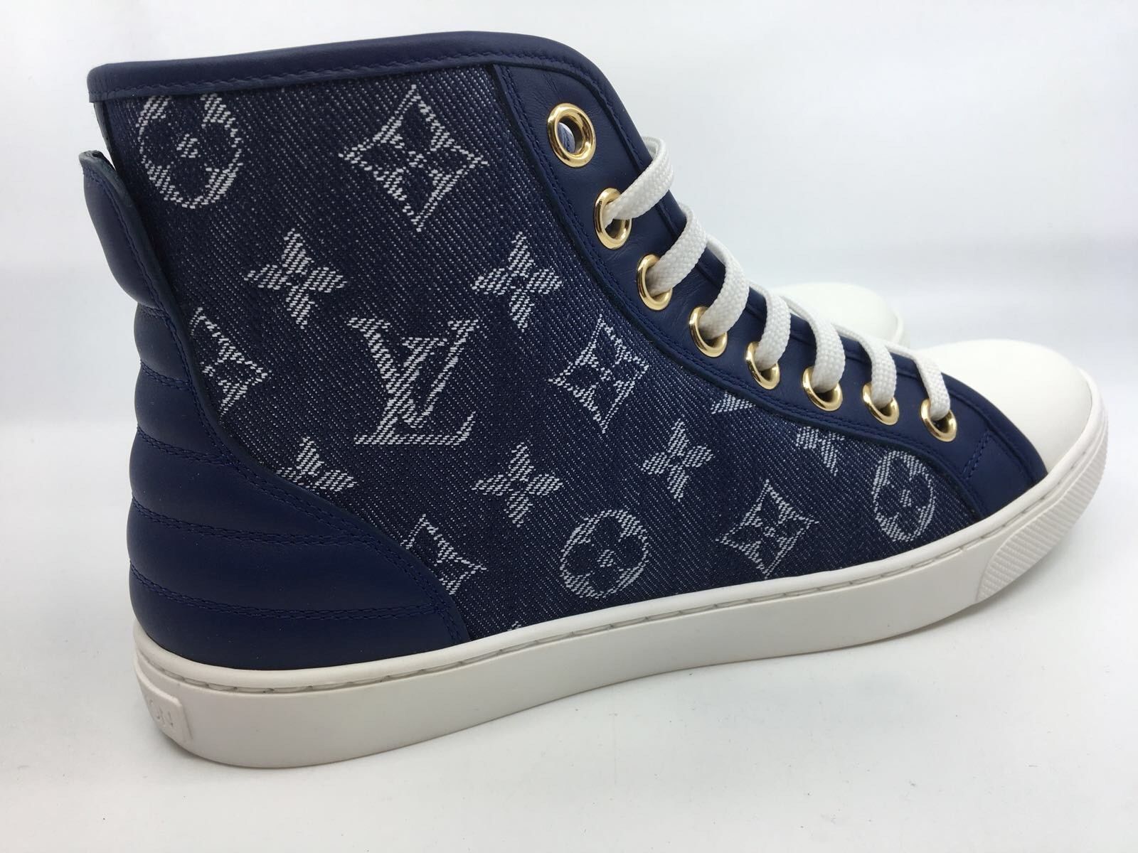 Louis Vuitton Women's Denim Punchy Sneaker Boot – Luxuria & Co.