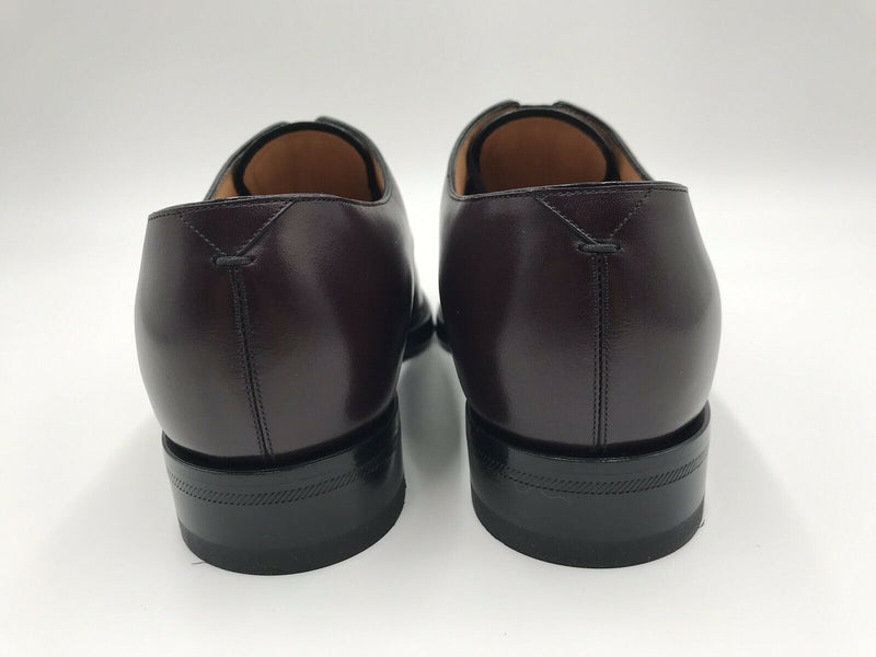 Louis Vuitton Men's Brown Haussmann Derby Shoes size 9.5 US / 8.5 LV