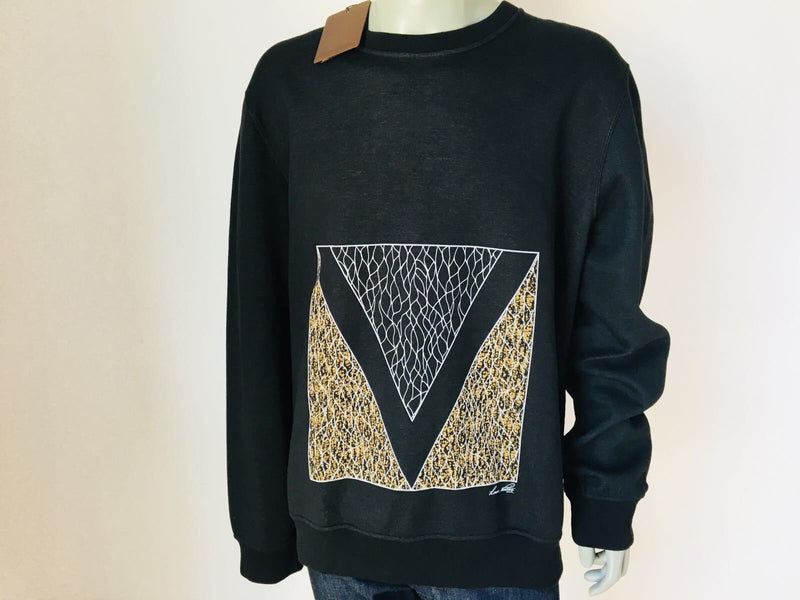 Louis Vuitton V Printed Sweatshirt - Luxuria & Co.