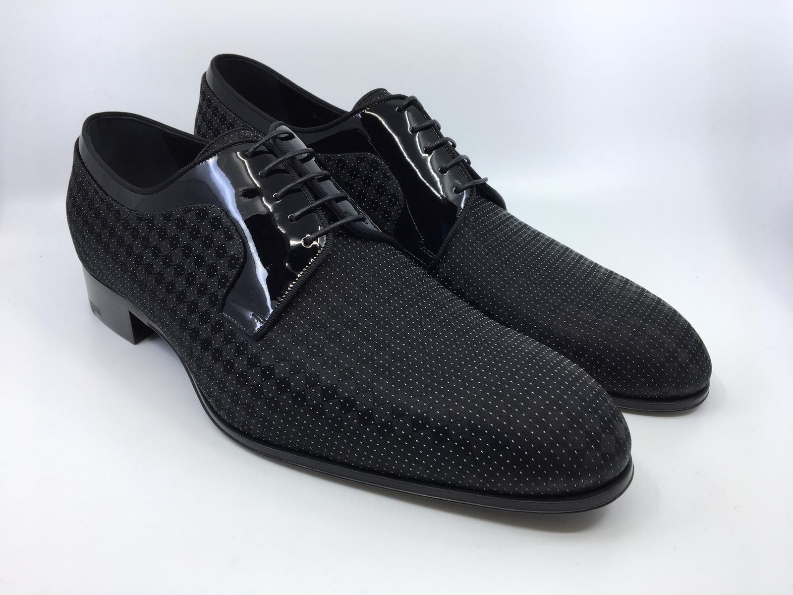 Louis Vuitton Derby Shoes Solferino Louis Vuitton Black Leather Lace Ups Size 43 EU main image 4
