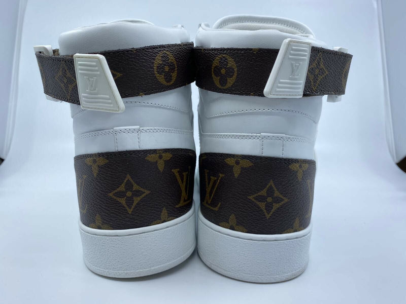 Louis Vuitton Rivoli Sneaker Boot BROWN. Size 10.0