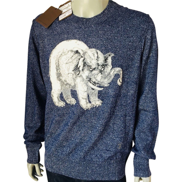 Louis Vuitton Men's Blue Cotton Chapman Elephant Classic Shirt – Luxuria &  Co.