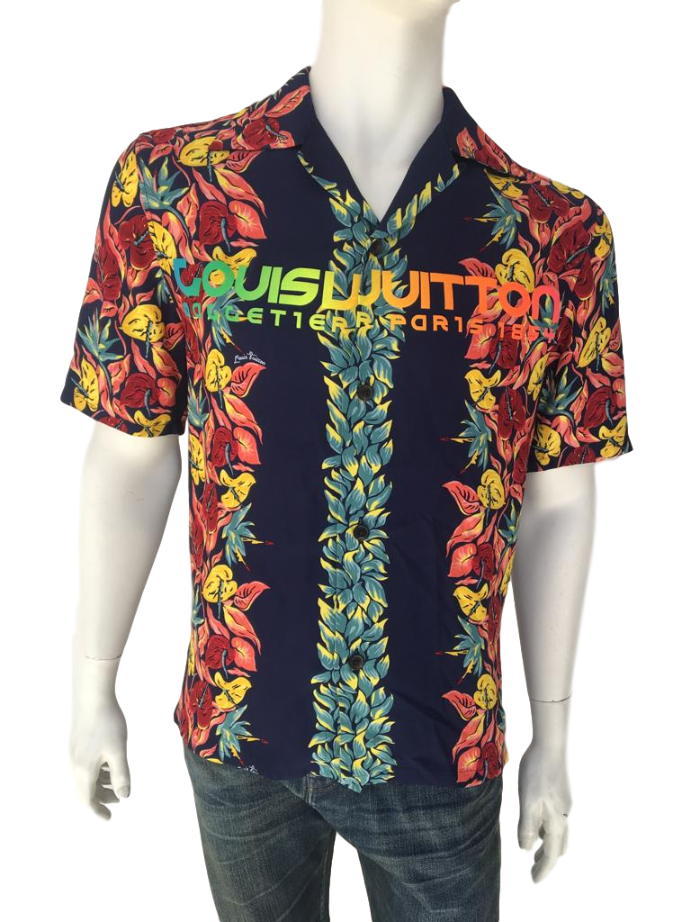 vuitton hawaiian shirts