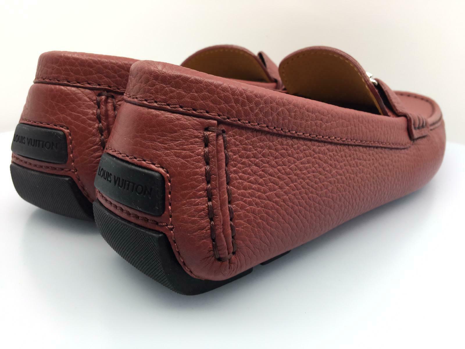 Louis Vuitton Men\'s Monte Carlo Car Shoe-Cognac-11 Louis Vuitton Calfskin Mens Monte Carlo Car Shoe Moccasin  main image 2