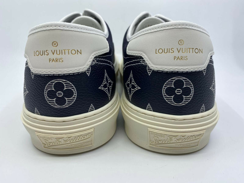 Louis Vuitton Men's Navy Monogram Trocadero Richelieu Sneaker – Luxuria &  Co.