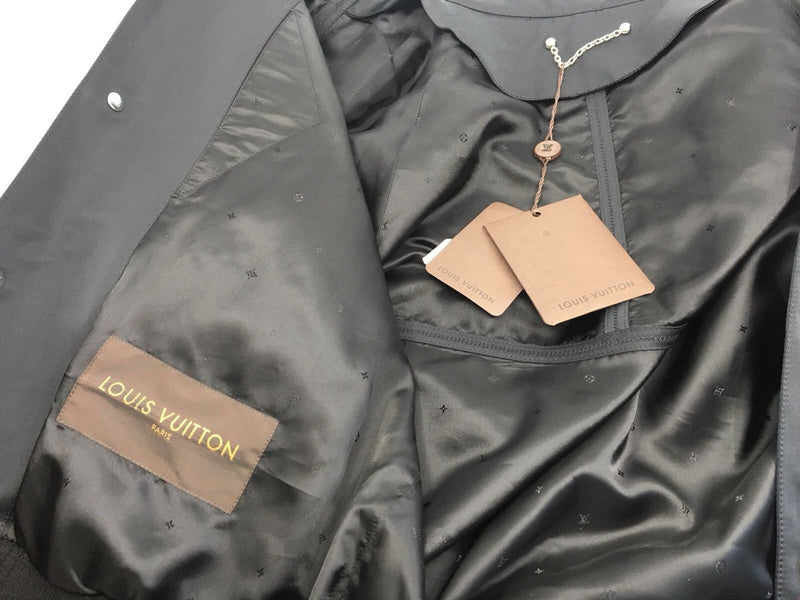 Louis Vuitton SS 2017 Chapman Suede Varsity Jacket · INTO