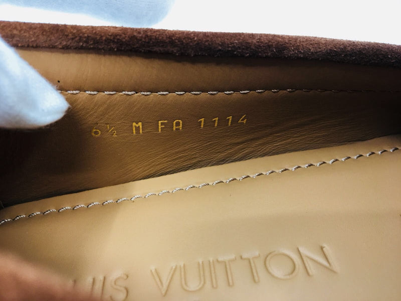 Louis Vuitton Louis Vuitton Monte Carlo Moccasin Suede 10.5 LV