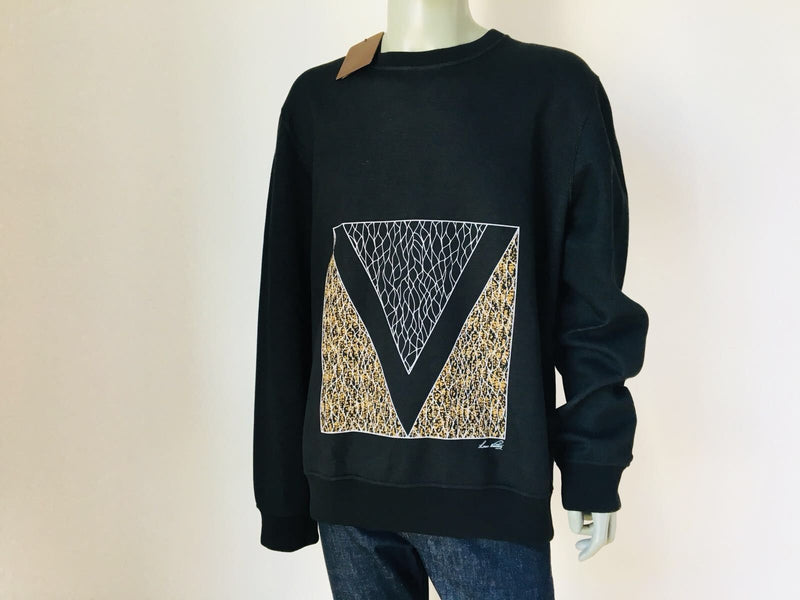 Louis Vuitton V Printed Sweatshirt - Luxuria & Co.