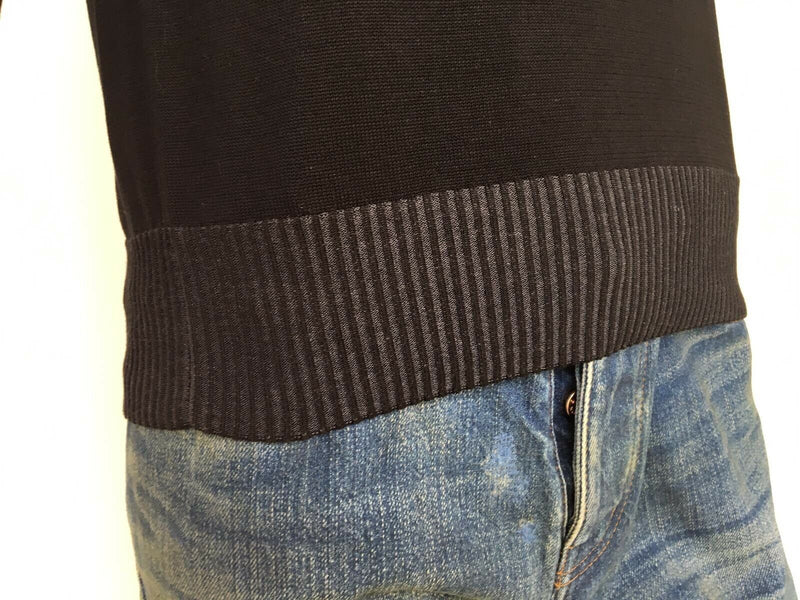 Louis Vuitton Black Men Limited Patches Sweater XL