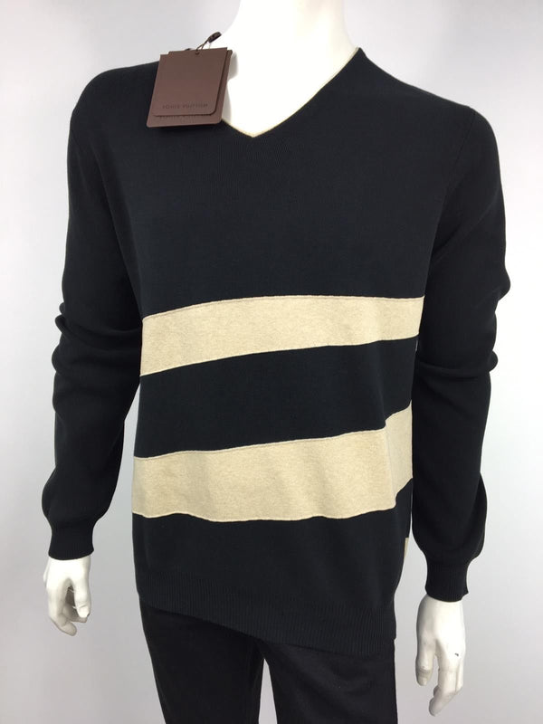 Louis Vuitton Spiral V-Neck Sweater - Luxuria & Co.