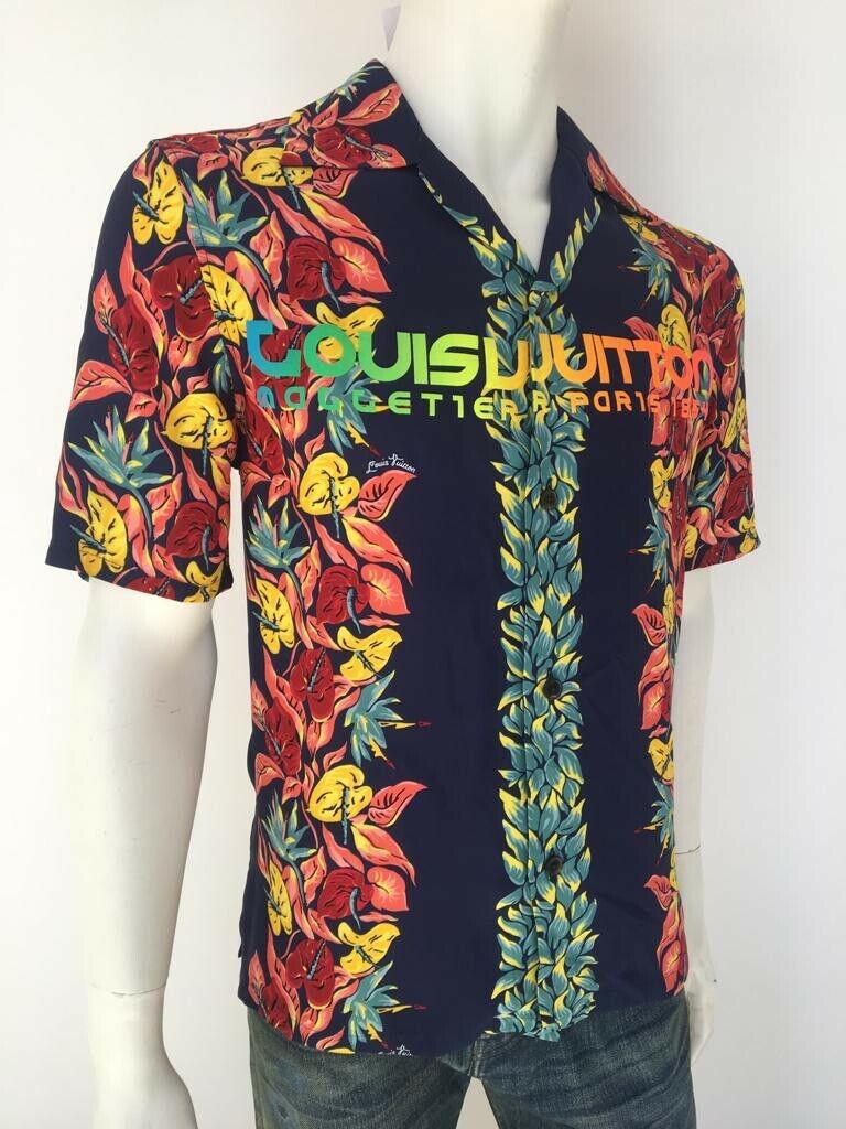Louis Vuitton Pastel Monogram Hawaiian Shirt  INC STYLE
