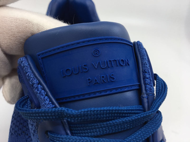 Louis Vuitton Men's Black Yellow Damier Run Away Sneaker – Luxuria
